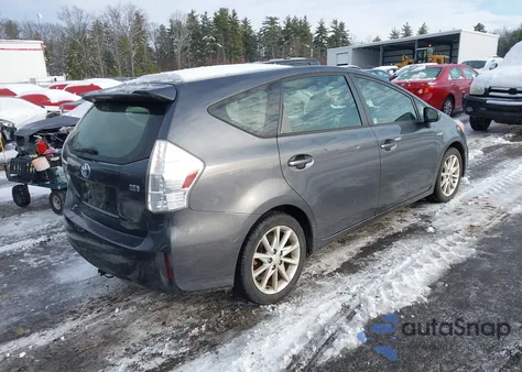 2012 Toyota Prius V Five из США, поврежденный, VIN JTDZN3EU3C3179241